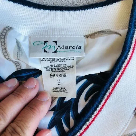 Vintage Marcia Silky V-Neck Sweater Blouse - Picture 3 of 10